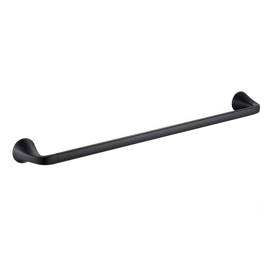 Lavorian Matte Black Modern bathroom hardware