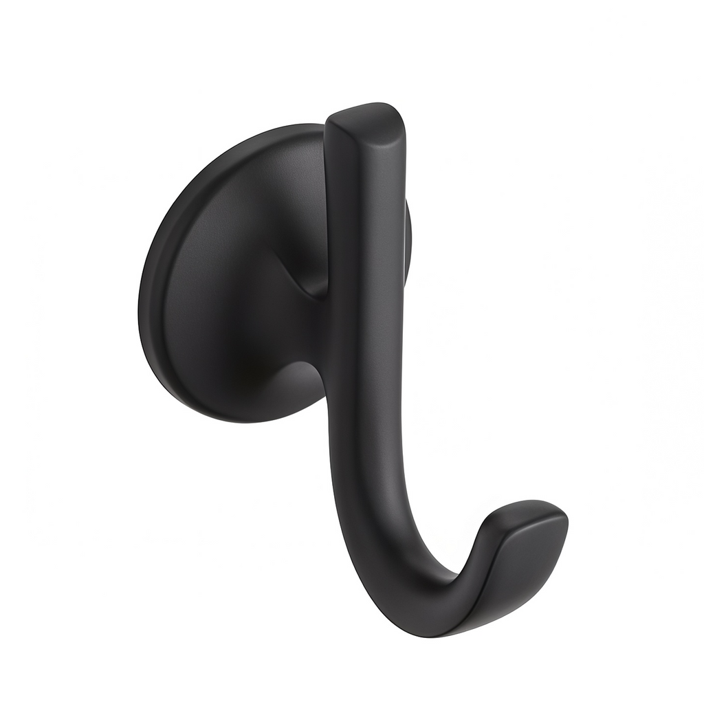 Lavorian Matte Black Modern bathroom hardware