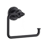 Lavorian Matte Black Industrial bathroom hardware