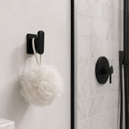 Lavorian Bathroom Hardware Set, 4-Piece Bath Accessories Set with 24 Inch Towel Bar, Toilet Paper Holder, Towel Ring and Robe Hook, Wall Mounted Modern Bathroom Hardware