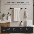 Lavorian Industrial Wall Mounted Bathroom Robe Hook