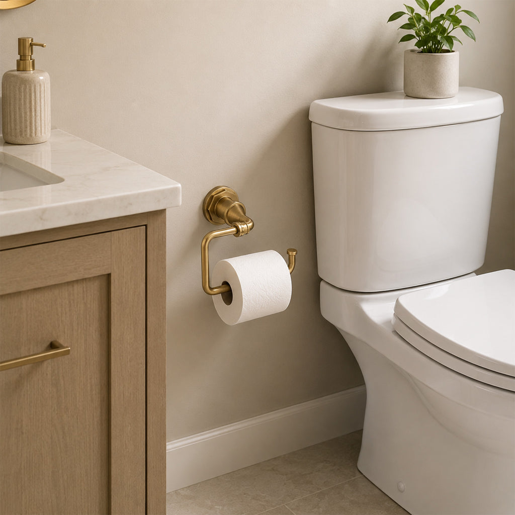 Lavorian Industrial Wall Mounted Toilet Paper Holder