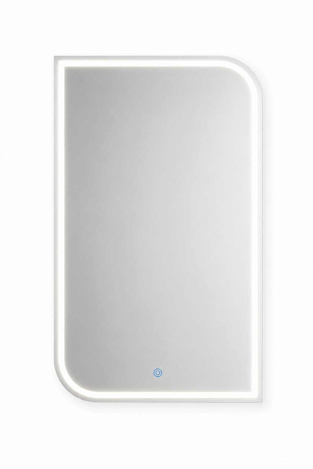 Lavorian LED Bathroom Mirror, Wall Mounted Vanity Mirror with Front Light, Anti-Fog Function, Modern Illuminated Mirror for Bathroom, Bedroom,