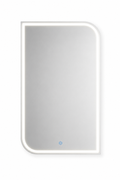Lavorian LED Bathroom Mirror, Wall Mounted Vanity Mirror with Front Light, Anti-Fog Function, Modern Illuminated Mirror for Bathroom, Bedroom,