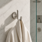 Lavorian Modern Wall Mounted Bathroom Robe Hook